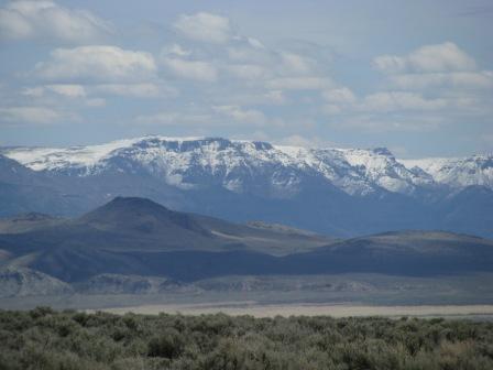 photo: Hart Mountain over Rabbit Hills 