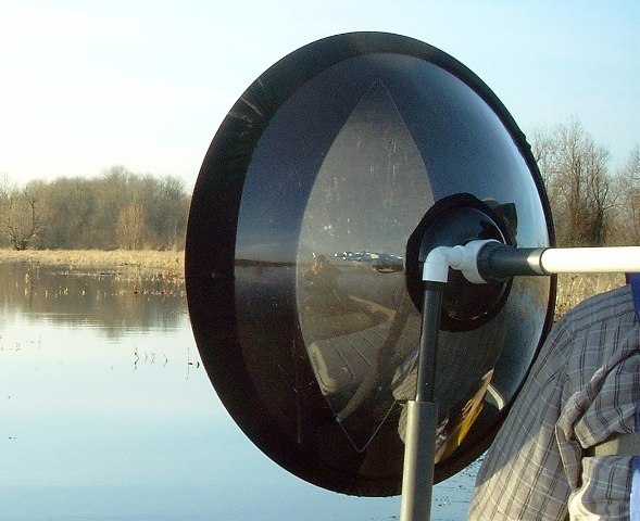 photo of dpda showing barrier with mics inside